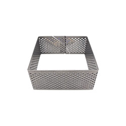 3 inch Perforated Square Tart Ring