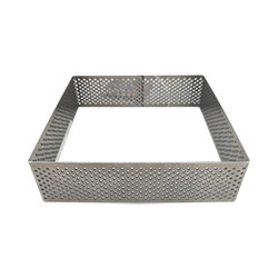 5 inch Perforated Square Tart Ring