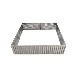6 inch Perforated Square Tart Ring