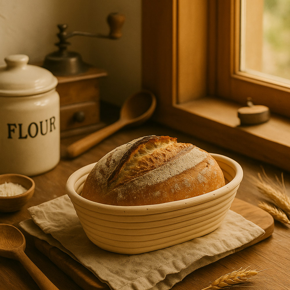 22 cm Oval Banneton Basket