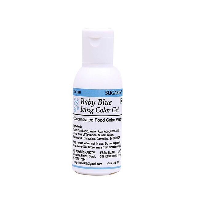 Shop Sugarin Baby Blue Icing Gel Color Online in India Shop Sugarin Baby Blue Icing Gel Color Online in India