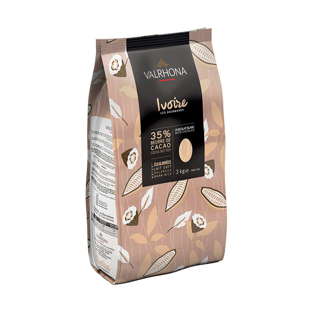Valrhona Ivoire 35% Premium White Chocolate
