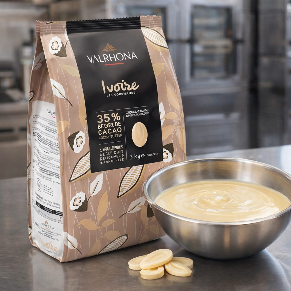 Valrhona Ivoire 35% Premium White Chocolate